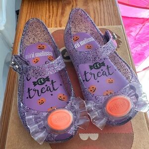 Mini Melissa Halloween Treats jelly shoes